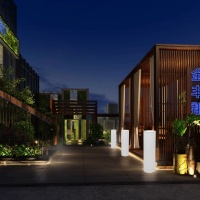 Светильник Цилиндр 30х190 питание от АКБ, RGB