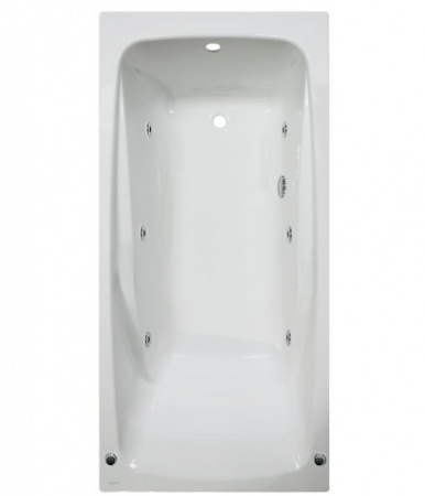 Ванна Jacob Delafon Repos 170x80 (без ручек) с гидромассажем